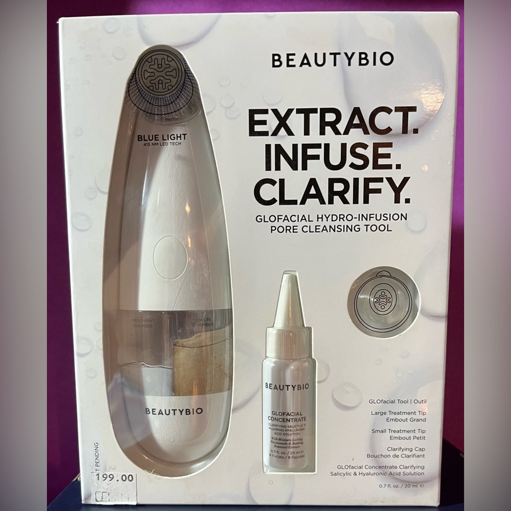 BeautyBio GloFacial Hydro-Infusion Pore Cleansing Tool
